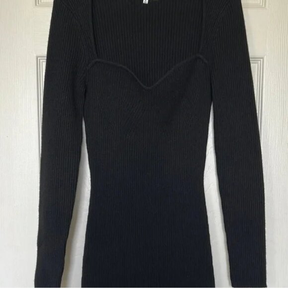Reformation Tenore Cashmere Sweater Dress  Size Small - Picture 5 of 6